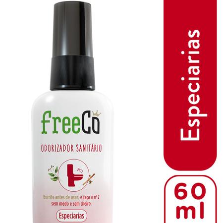 Imagem de Freecô Especiarias 60ml - Bloqueador De Odores Sanitários