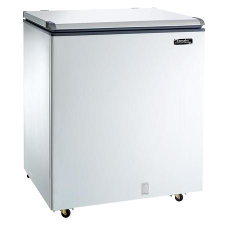 Imagem de Freezer e Refrigerador Horizontal Esmaltec (Dupla Ação) 1 Tampa 230 Litros EFH250