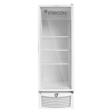 Imagem de Freezer Tripla Ação Vertical 569 Litros Fricon VCET569V Porta de Vidro Branco 220v