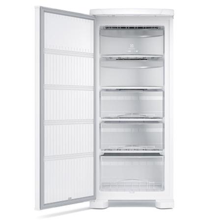 Imagem de Freezer Vertical FE19 Electrolux Com 162 Litros, 1 Porta e 3 Gavetas Branco