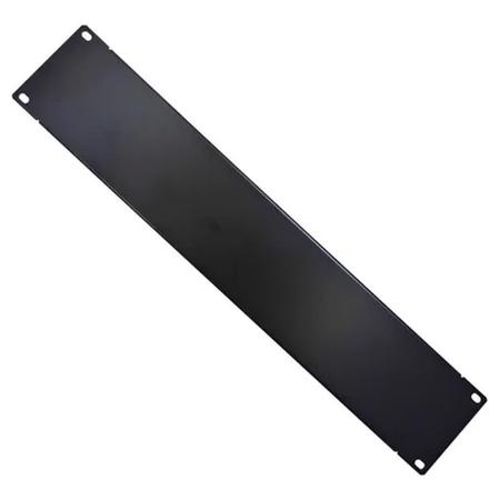 Imagem de Frente Falsa Evus Ev-Bp3U Para Rack 3U X 19" Preto