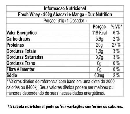 Fresh Whey Protein (900g) Dux Nutrition Imagem de Fresh Whey Protein (900g) Dux Nutrition