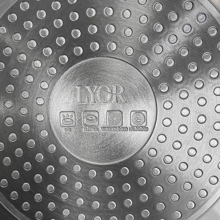 Imagem de Frigideira de Indução Revestimento Antiaderente Cerâmica 20cm Bege - Lyor