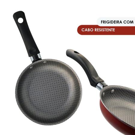 Imagem de Frigideira de Ovo 14cm - Vermelho