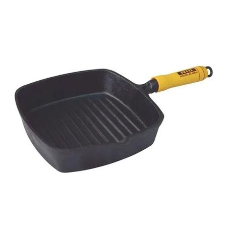 Imagem de Frigideira Ferro Fundido Frisada Cook Grill 22x22cm