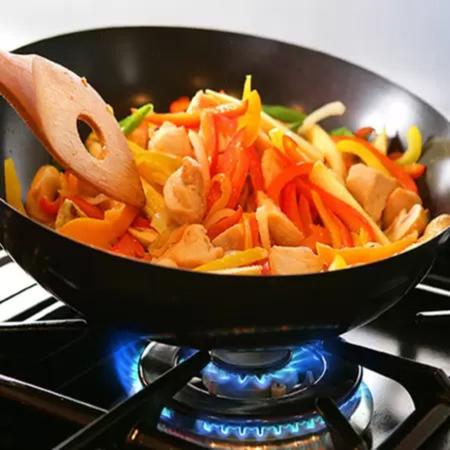 Imagem de Frigideira wok eiriflon antiaderente com tampa  28cm eirilar