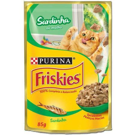 Imagem de Friskies Sache Sardinha Ao Molho 85 Gr - Nestlé Purina