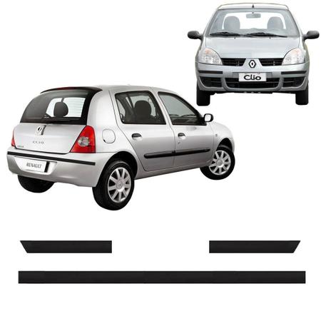 Friso Parachoque Renault Clio Hatch 2006 A 2016 6012A - Top Mix Imagem de Friso Parachoque Renault Clio Hatch 2006 A 2016 6012A