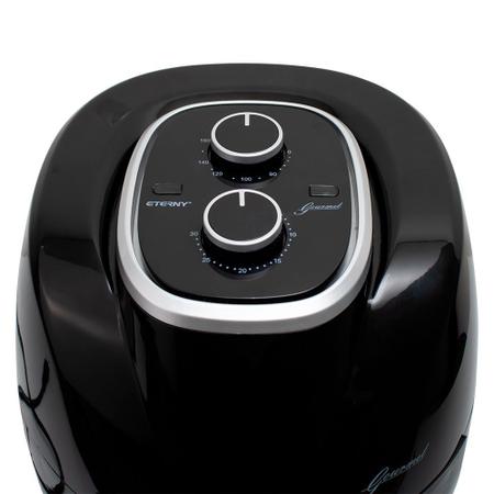 Imagem de Fritadeira Air Fryer 4,5L Preta sem Óleo 220V - Eterny