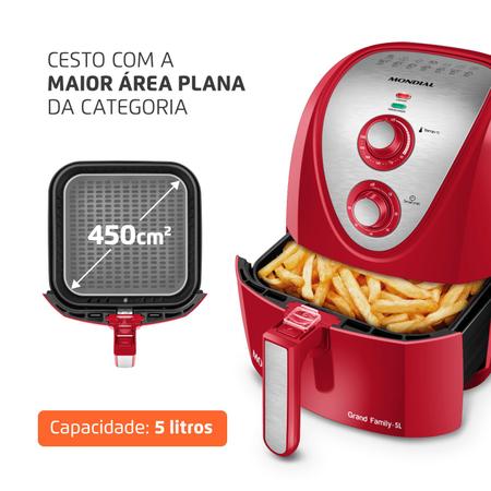 Imagem de Fritadeira Air Fryer 5 Litros AFN-50-RI Mondial