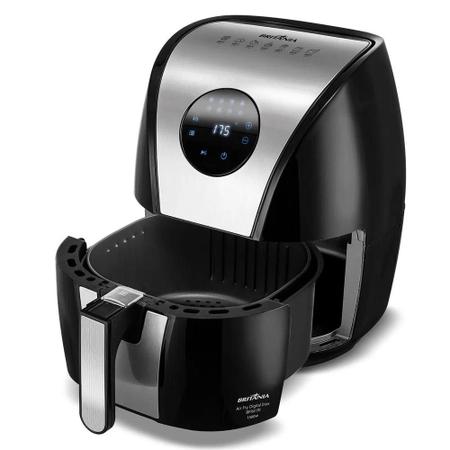 Fritadeira Air Fryer Britânia BFR41PI Digital Inox 1500W