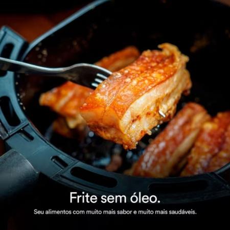 Imagem de Fritadeira Air Fryer Eos Chef Gourmet Eaf42t 4,2 L Titanium Cor Preto Titanium 220v