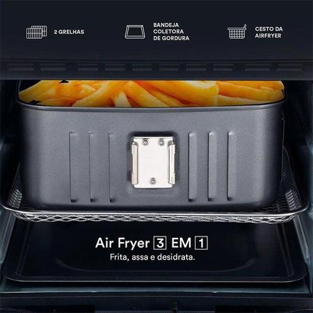 Imagem de Fritadeira Air Fryer Eos  Oven Digital Touch Premium 12 Litros 1800W 220V