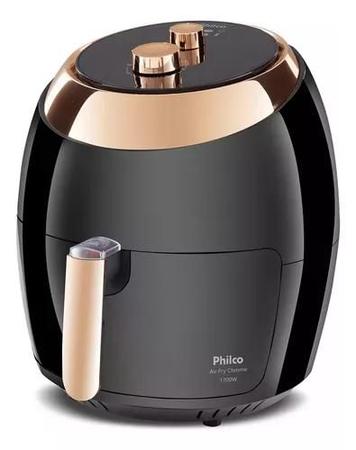 Imagem de Fritadeira  Air Fryer Philco Chrome 6,5l Pt Com Timer - 127v