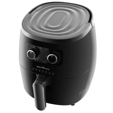 Fritadeira Air Fryer Sem Óleo Britânia BFR22PG, 6L, 1500W, 220V, Preto -  63802068