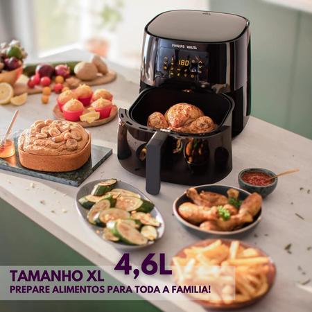 Imagem de fritadeira airfryer com grill quadrada caseira RI9270 127V 