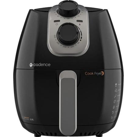 Imagem de Fritadeira Cadence Air Fryer Preto 2.6L FRT525