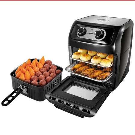 Fritadeira Elétrica Air Fry Britânia Oven 12 Litros BFR2300P Forno Grande -  Fritadeira sem Óleo / Air Fryer - Magazine Luiza