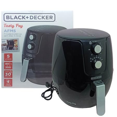 Fritadeira Elétrica sem Óleo Black&Decker 5 litros 1400W - Top Store  Mastercard Surpreenda