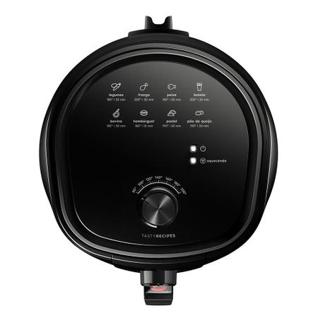 Imagem de Fritadeira Elétrica Air Fryer Com 3,2 Litros 8 Receitas Pré-Sugeridas e 1400W EAF10 Electrolux Preta