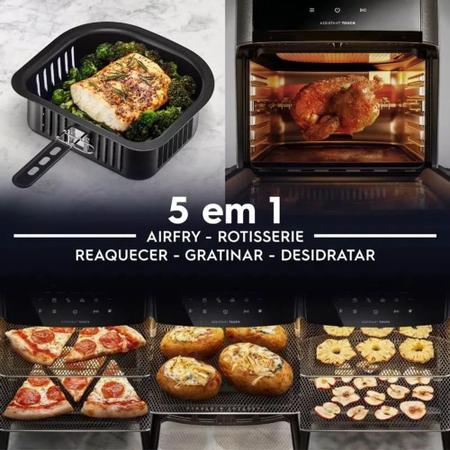 Imagem de Fritadeira Elétrica Air Fryer Oven Electrolux 12L EAF90 110V