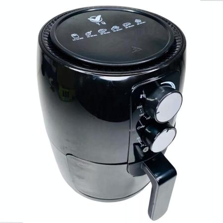 Imagem de Fritadeira elétrica Air fryer sem óleo 1800Watts 200ºC e temporizador automático