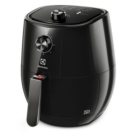 Imagem de Fritadeira Elétrica Airfryer 3 Litros Eaf10 Electrolux Preta Efficient 1400W Frita sem Óleo por Rita Lobo