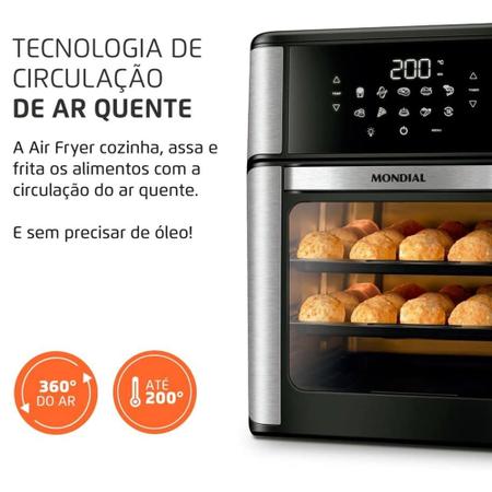 Mini Forno Elétrico de 12 Litros - Mondial FR-06 - Forno Elétrico -  Magazine Luiza