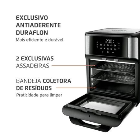 Imagem de Fritadeira Elétrica Forno Oven 12l Mondial Afo-12l-Bi