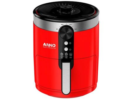 Imagem de Fritadeira Elétrica sem Óleo/Air Fryer Arno  - Moderna Vermelha 3,5L com Timer