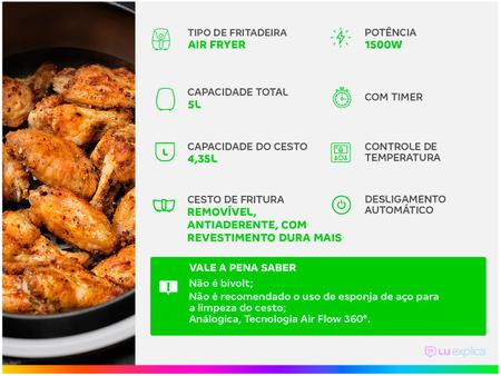 Imagem de Fritadeira Elétrica sem Óleo/Air Fryer Britânia