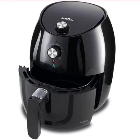 Imagem de Fritadeira Elétrica Sem Óleo Air Fryer Grande Britânia Inox 1500w 4 Litros BFR10PI