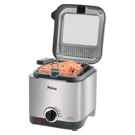 Imagem de Fritadeira Philco Deep Fry 1,8 Litros 900W Inox MEC - 127V