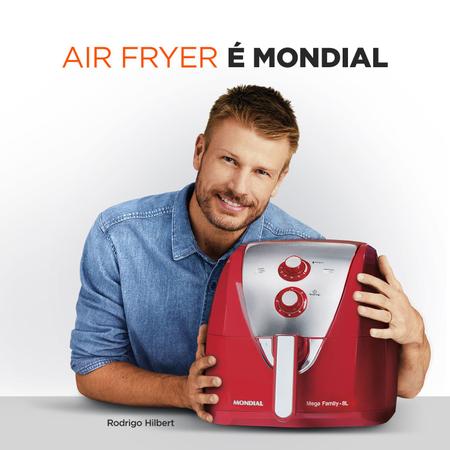 Imagem de Fritadeira Sem Óleo Air Fryer 8 Litros AFN-80-RI Mondial