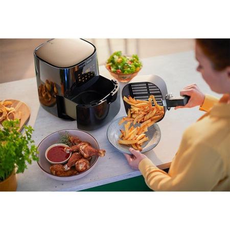 Imagem de Fritadeira Sem Óleo Air Fryer Philips Walita RI9252  4,1 Litros, Digital, 1400W, Preto