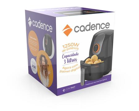 Imagem de Fritadeira Sem Óleo Cookfryer Digital 3L 127 Volts Cadence