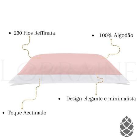 Imagem de Fronha Avulsa Percal 230 Fios Buettner 50X70 Reffinata Plus