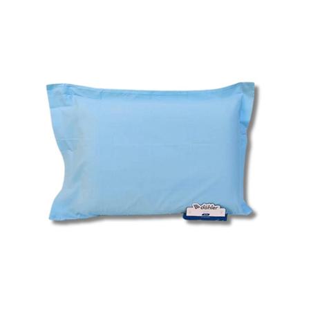 Imagem de Fronha para Travesseiro Com 3 Abas Liso Dohler Safira 180 FIOS 100% Algodão 0,70cm x 0,50cm 110 g/m²