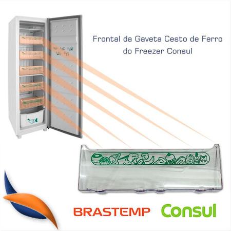 Imagem de Frontal Gaveta Cesto Freezer Consul CVU18 CVU20 W10326186