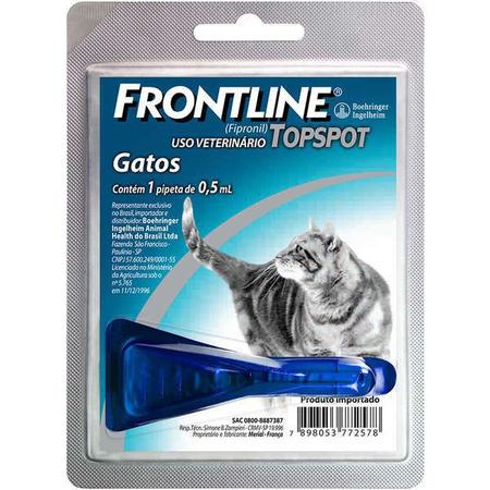 Frontline top discount spot for cats