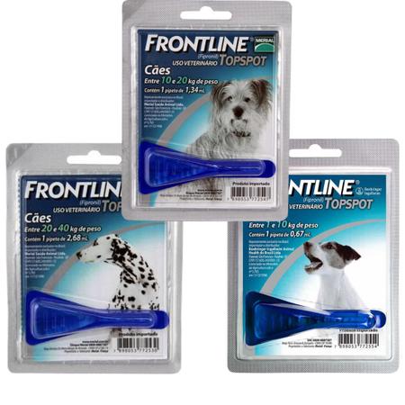 Imagem de Frontline Topspot para Cães - Todos os pesos em Pipetas