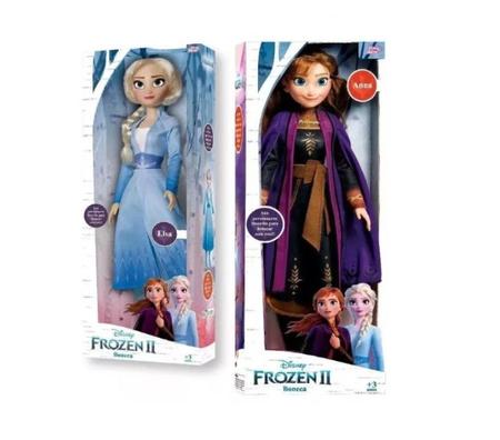 Boneca Frozen 2 Anna 55cm Disney Original Baby Brink - 1741 - Bonecas -  Magazine Luiza