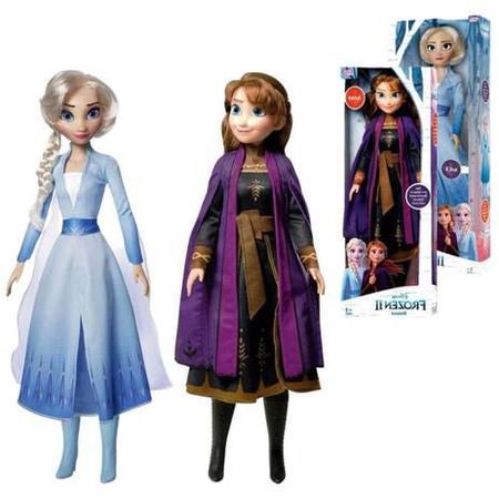 Frozen Elsa E Ana Boneca Brinquedo Kit Original 55cm na Americanas Empresas