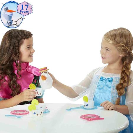 Jogo De Cha Porcelana Frozen Infantil Toyng - Papellotti