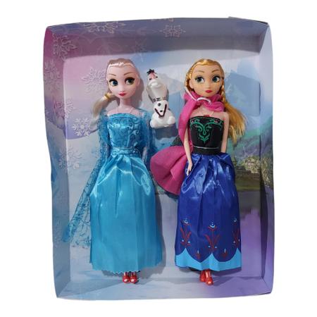 Imagem de Frozen musical boneca kit com 2