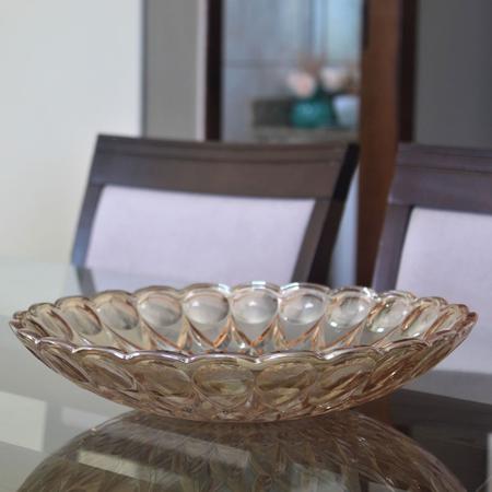 Imagem de Fruteira de cristal Centro de mesa para frutas Biscoito Vela Angelica