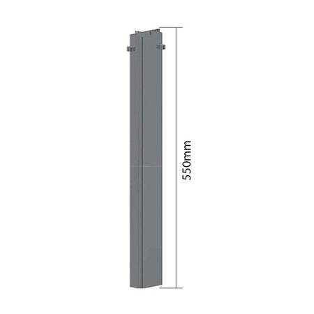 Fueiro Canto Inferior Librelato Horizon Lado Direito 550mm - Rovali Imagem de Fueiro Canto Inferior Librelato Horizon Lado Direito 550mm