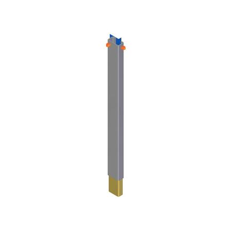 Fueiro De Canto Modelo Antigo Superior Esquerdo 700x95 Mm - Fado Implementos Imagem de Fueiro De Canto Modelo Antigo Superior Esquerdo 700x95 Mm