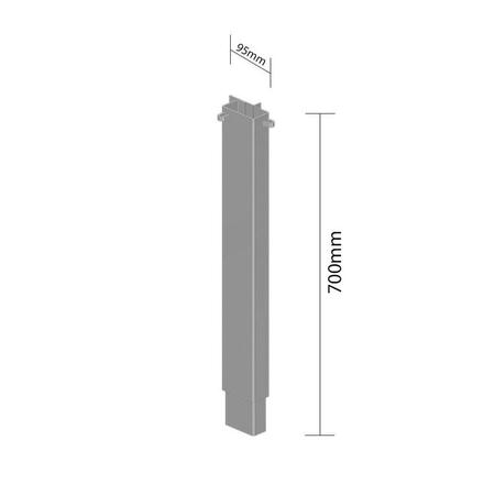 Fueiro De Canto Modelo Antigo Superior Esquerdo 700x95 Mm - Fado Implementos Imagem de Fueiro De Canto Modelo Antigo Superior Esquerdo 700x95 Mm