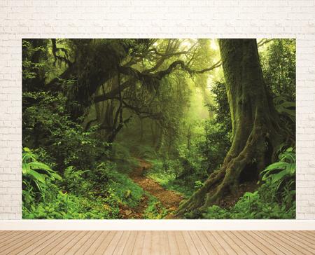 Fundo Fotográfico Tecido 3d Floresta Mágica 2,20m X 1,50m